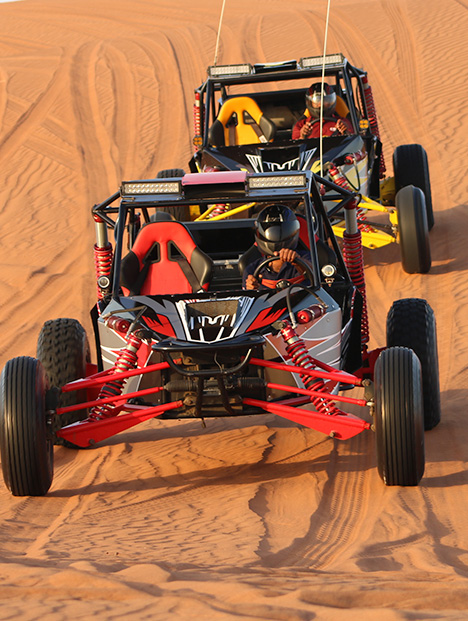 Experience Dubai's Desert Wonders on a Dune Buggy Tour