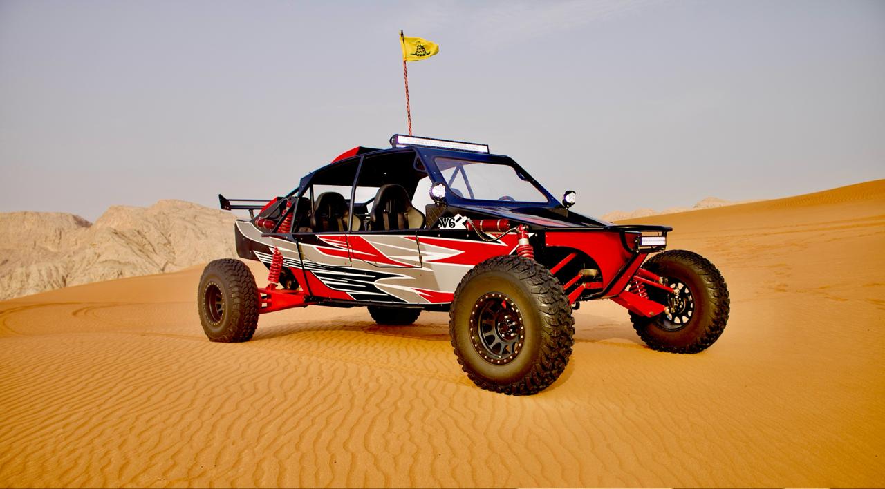 4 Seater Buggy without BBQ Dinner & Entertainments in Camp (Afternoon
 Session)