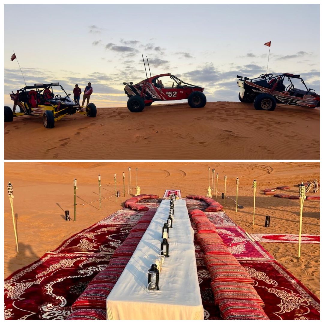 Private Desert Dinner & Dune Buggy Safari (Double Seater Buggy)