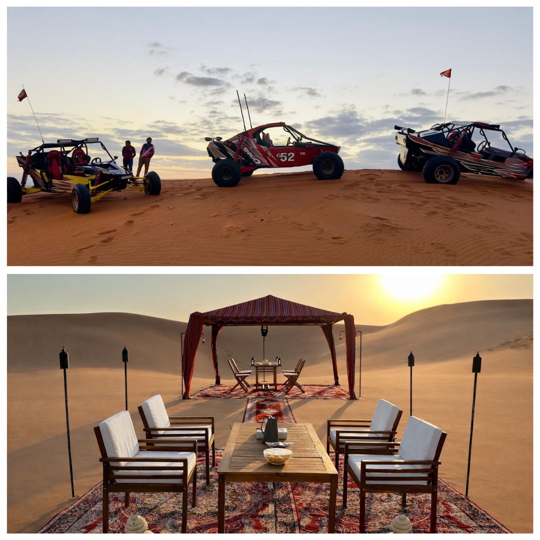 Private Desert Dinner & Dune Buggy Safari (Double Seater Buggy)