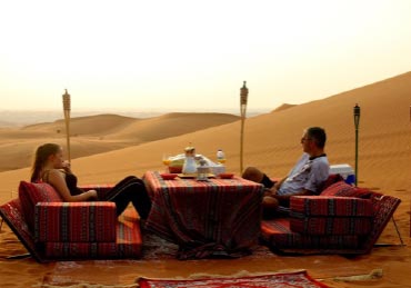 Private Dinner in the Desert